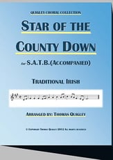 Star of the County Down SATB choral sheet music cover